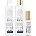 Dove Bond Strength Shampoo & Conditioner Set + Hair Serum Bundle – Repair Treatment for Damaged and Frizzy Hair (3 Piece Set)