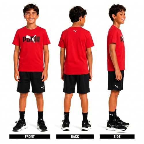 Image of PUMA Boys T-Shirts Athletic Crewneck Short Sleeve Tees (Sizes S-XL)