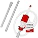 Tera Pump 2nd Gen. Portable Water Pump, Food Grade Pump (BPA Free) for Emergency Essentials Disasters, 55 Gallon Drum Barrels and Drinking Water with Adjustable Length