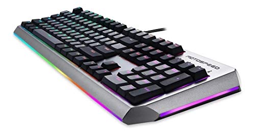 Teclado Mecânico Motospeed CK80 Preto Switch Azul RGB