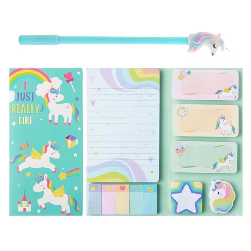 Notas Adhesivas de Dibujos Animados, Pequeños Blocs de Notas