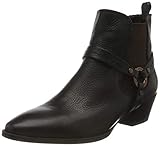 westernstiefel damen High Soft ara Damen TOMBSTONE Westernstiefel, SCHWARZ, 37.5 EU