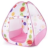 Parois en maille respirante : fabriquée avec un tissu respirant et léger, cette tente assure une bonne ventilation, gardant vos tout-petits au frais et à l'aise pendant qu'ils jouent pendant des heures..Les fenêtres grillagées permettent également aux parents de garder un œil sur leurs enfants.