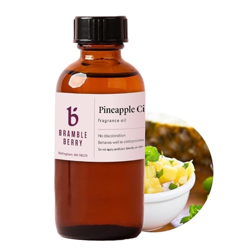 Image of Bramble Berry Pineapple Cilantro Tropical & Fresh Scent for Soap Making, Candles, Lotion, Bath Bombs & Perfume | Skin Safe, Vegan, Paraben & Phthalate Free, DIY Craft Essential