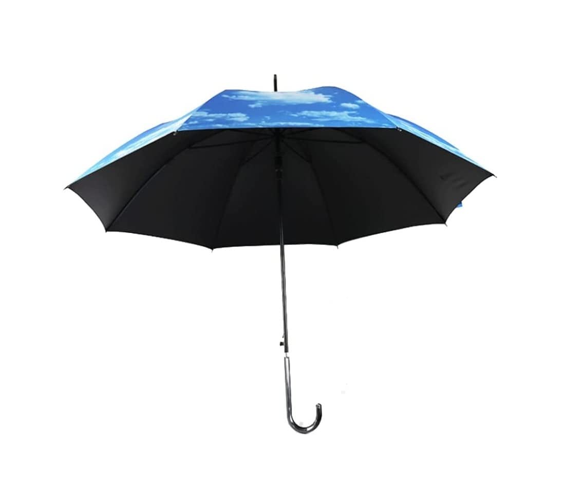 Parasol Damski Duży Auto Otwarte parasol Wiatroszczelny parasol do włosów i deszczowych parasoli Parasolka Kobieca (Color : A, Size : 41inch)