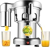 370W Commercial Electric Fruit Juicer, Centrifugal Juicer, Suitable For Home, Hotel, Restaurant, Cafe, Milk Tea Shop And Grocery Store, Can Juice All Kinds Of Fruits And Vegetables