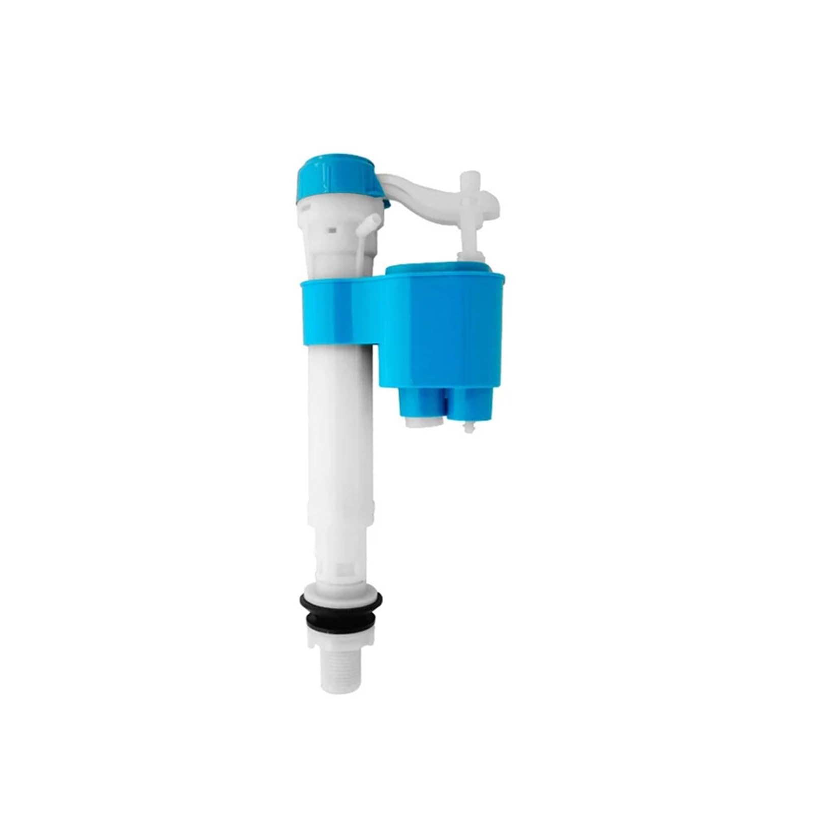 válvula de entrada de agua del baño Kit de reparación de válvula de doble descarga for cisterna de inodoro con pulsador de 18,5-29 cm(29CM Gray)