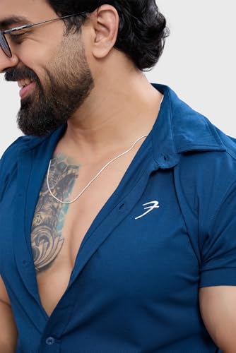 Image of FUAARK Mens Slim Fit Breathable, Lightweight & Stretchable Shirt for Casual wear