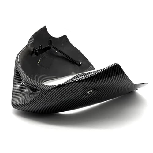 Becquet carénage FZ6 look carbone pour masquer et protéger le bas moteur