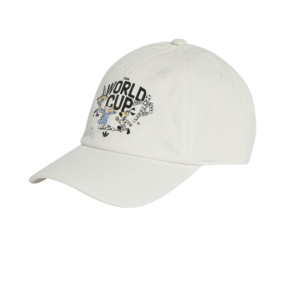 Mens FIFA World Cup 26 Mascot Cap Casual - White - Size OSFM