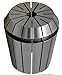 Lyndex E40-044 ER40 Chromium Molybdenum Steel Standard Collet, 11/16" Opening Size, 41.2mm Top Diameter, 31.2mm Bottom Diameter