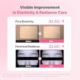 COSRX One Step Original Peptide Collagen Lifting Glow Pad, 100 padów, ujędrniające i zagęszczające tonery do przygotowywania makijażu z peptydami, kolagenem, niacynamidami, przeciw starzeniu się skóry