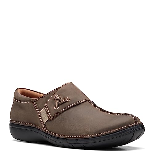 Clarks Clarks, Un Loop Ave sin cordones para mujer, Marrón, 39 EU