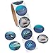 Photo Realistic Shark Stickers - 100 Stickers Per Roll, Shrink-wrapped