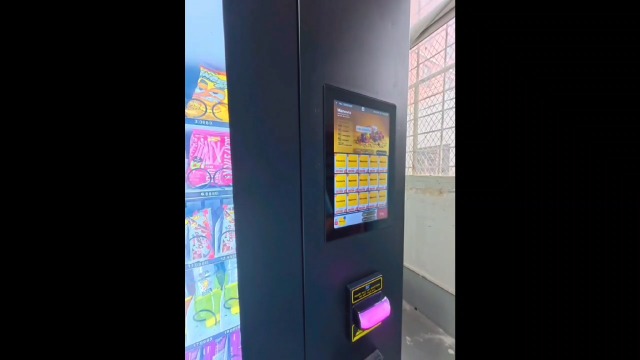 Image of 36 Slot Combo Vending Machine for Business, Refrigerated Commercial Vending Machine for Sale with Bill and Coin Acceptor, Snack and Drink Combo for Office, Card Reader Ready