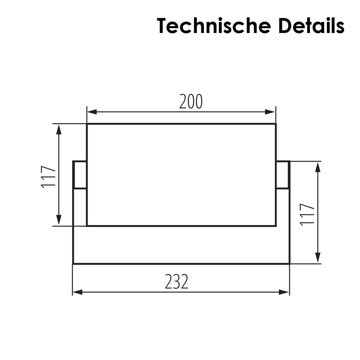XERTO Kinkiet zewnętrzny LED IP65 – 20 W, lampa elewacyjna z regulowaną głowicą, CCT 3000 K/4000 K/6500 K, 1800 lm, czarne aluminium, nowoczesna lampa ścienna zewnętrzna do oświetlania ścian domów, ta