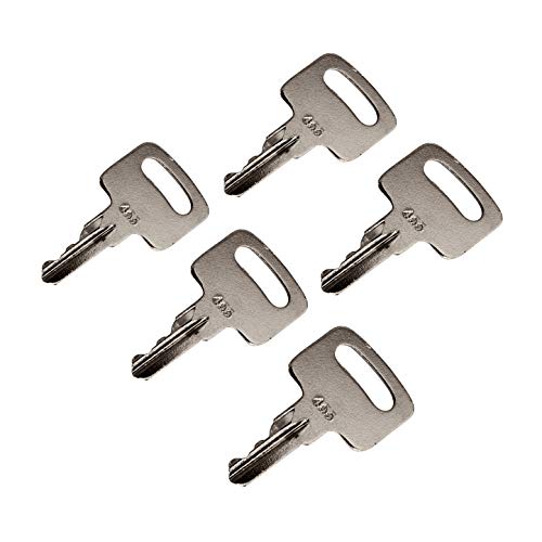 Notonmek Ignition Keys 455 for Scissor Lift Boom Lifts Genie Skyjack Terex Snorkel Manlift Upright (5PCS)