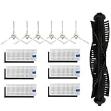 Roller Brush & Side Brush & Filters Accessories for 360 S6 Robot Vacuum Cleaner Replacement Parts