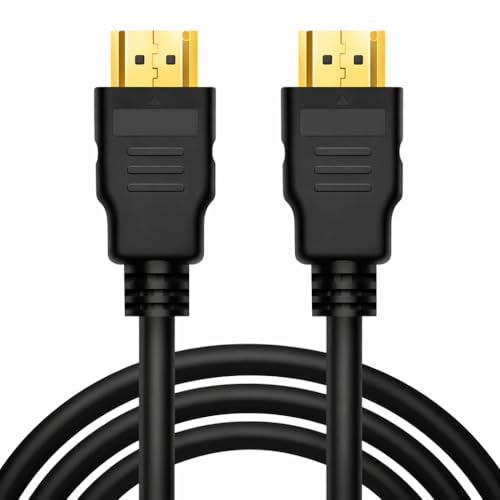 Image of wowtravel High Speed HDMI to HDMI Cable 1.5m 2 Pack, 4K 60Hz HDMI A Male to A Male Lead with 24K Gold Plated Connectors, ARC Ethernet 3D UHD for TV Monitor Projector Gaming Console (2 pack)