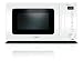 Produktbild CASO MG20 menu pure white Design Mikrowelle mit Grill 2in1 / 800 Watt Mikrowelle / 1000 Watt Grill / 2 Kombiprogramme & 14 automatische Kochprogramme / ca. 20 Liter Garraum