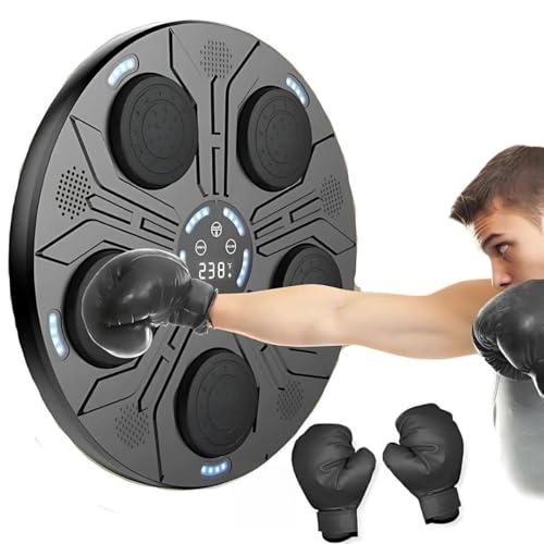 Aparelho de Treino de Boxe Musical com Bluetooth, Painel Digital ...