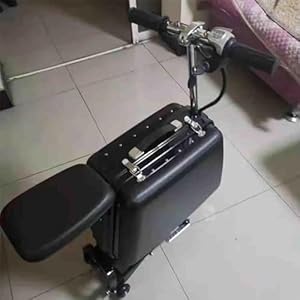 Koffer Opvouwbare Elektrische Fiets Mobiliteit Van Ouderen Elektrische Fiets Heren Zakenreis Zakenreis Bagage Elektrisch Voertuig Instappen