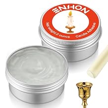 Enhon 4 أونصات، 2 عبوة من لاصق الشموع لتثبيت الشموع في مكانها
