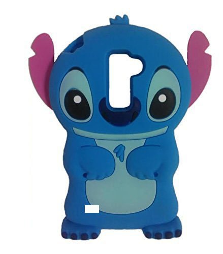 LG Leon Case, LG Leon 4G Case,Mingfung 3D cute Superhero Cartoon Soft Rubber Silicone Back Case Cover Skin for For LG Leon 4G-blue