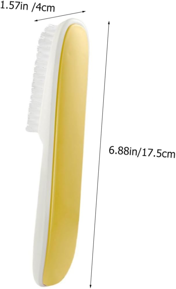 CHILDWEET 4pcs Soft Bristle Multi-Function Cleaning Brush for Shoes and Clothes Comfortable Grip Lightweight Material Macaron Colors Red Gray