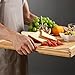 36 x 24 Extra Large Bamboo Cutting Board for Kitchen, Cutting Board Stove Top Cover with Handle, Butcher Block Chopping Board with Juice Groove, Large Charcuterie Board Over the Sink