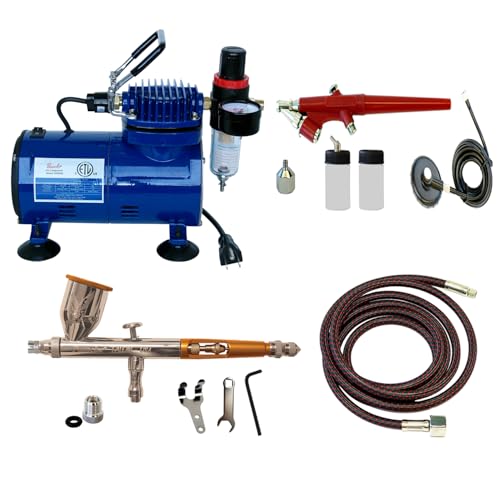 Paasche Airbrush System Package with TG & EZ Airbrushes and D500SR