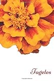  Tagetes: 6x9 inch lined 100 page notebook, perfect to use as a gardening journal or planner. Includes facts and information about Tagetes (marigolds). (Flowers Of The World Notebooks)