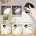 Rihvy Rechargeable Wall Lights for Bedroom with Remote 3000mAh, Picture Lights for Wall Lamp 3 Color Temperatures, Dimmable Magnetic 360° Rotation Wireless Wall Sconces Battery Operated for Reading