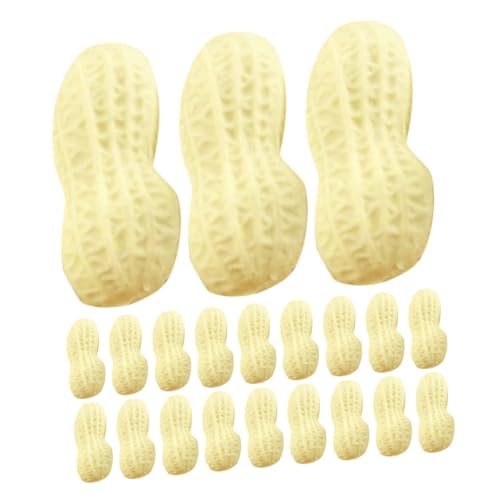 FONDOTIN 30個 ポータブルでかわいいピーナッツ形状消し 軽量コンパクトで持ち運び便利 学生賞品や文房具コレクションに ペンシル清書用ダス