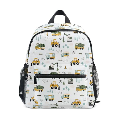 Sac à dos sport excavatrices taille S pour les sorties scolaires des enfants