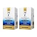 Solgar - No. 7 Vegetable Capsules 90 Count, Reduces Stress in Joints & Tired Muscles - 2 Pack