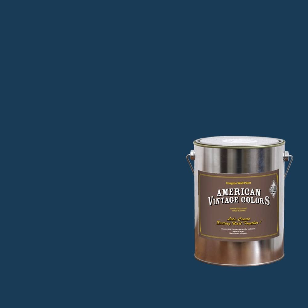 Amazon.co.jp: 壁紙屋本舗 ペンキ 紺色 ネイビー 水性塗料
