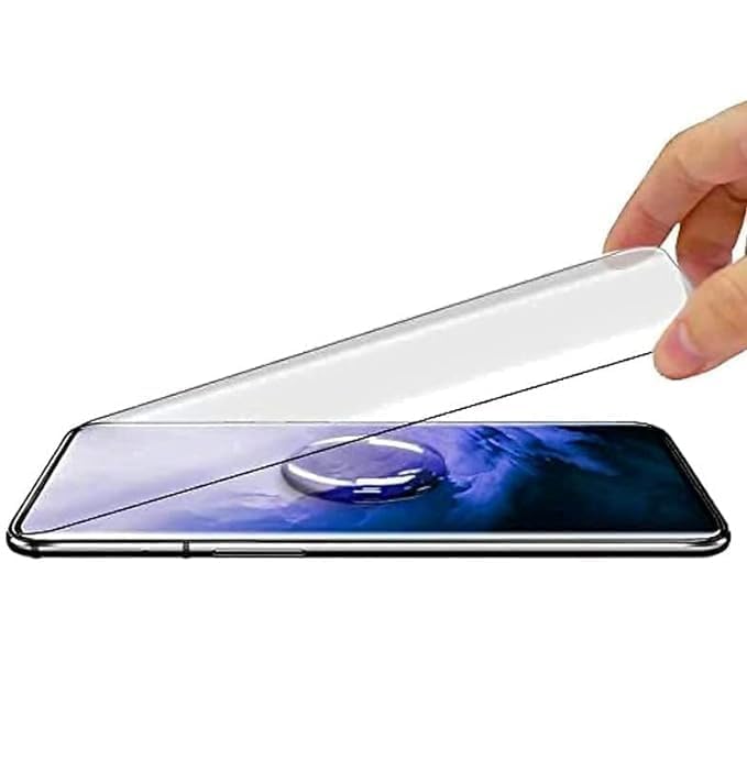 Image of CRUNK HD+ UV Tempered Glass For VIVO T3 ULTRA | | Full Adhesive with installation kit