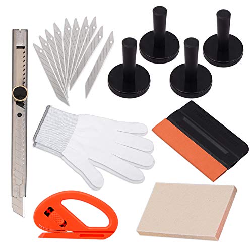 Ehdis New Installation Tool Kit for Car Auto Glass Protective Film Installing Vehicle