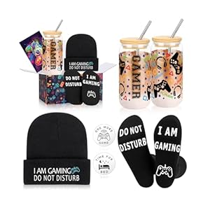 JoycuFF Gamer Gifts for Men Teen Boys, Christmas Valentines Day Birthday Gaming Stuff Gifts for Gamers Boyfriend Son Husband Brother Grandson