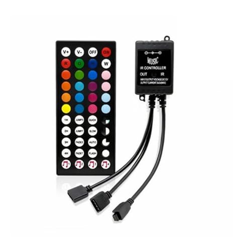 Contrôleur infrarouge musique pour animer votre salon avec bande LED 12V