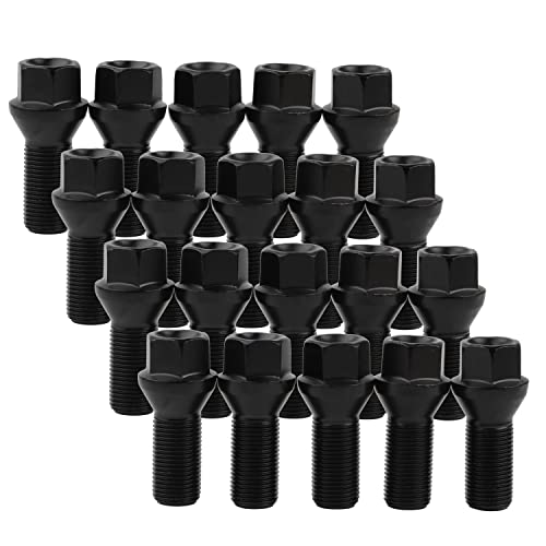 14mm x 1.25 Wheel Lug Bolts OE Factory Lug Studs 36136781151 Compatible with F30 F35 F10 F25 X3 E70 X5, Pack of 20