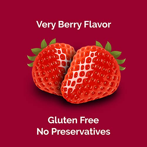 Airborne 1000Mg Vitamin C Chewable Tablets With Zinc, Immune Support Supplement With Powerful Antioxidants Vitamins A C & E - 64 Chewable Tablets, Very Berry Flavor #TOP6