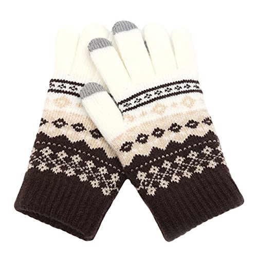 Gants en cachemire pour femme doublés de molleton chaud de haute qualité