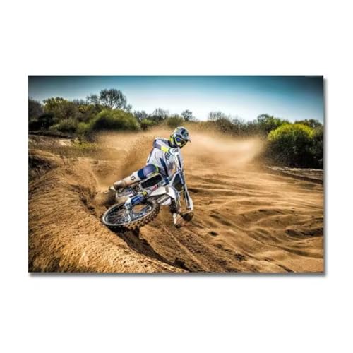 Impression sur toile moto déco salon moderne pour sublimer vos murs nus
