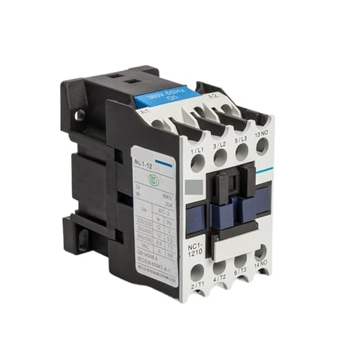 Contacteur de puissance NC1-2510 robuste 220V 25A pour moteurs triphasés