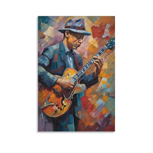 Kurt Rosenwinkel poster toile 60x90 anti-reflet pour décorer un mur blanc