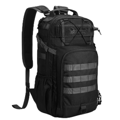 Mardingtop 25L Tactical Backpack, Molle Sling Bag for Men, Military Rucksack Crossbody Bag for Hiking Travel Camping Gym