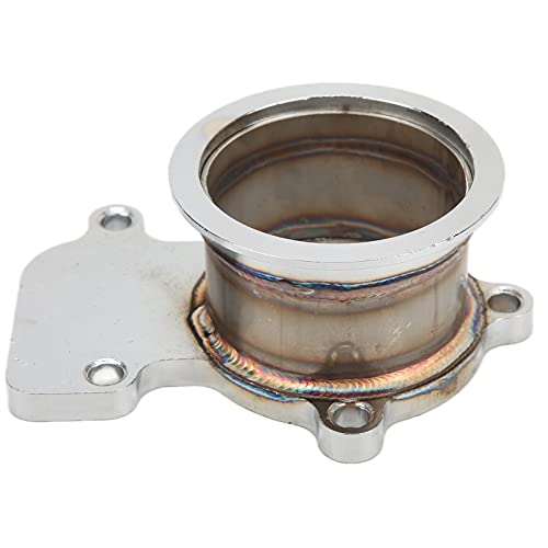 Generic Juego de Adaptadores de Brida Turbo de 5 Pernos a Banda en V para Automóvil Material de Aleación de Acero Premium para WH1C HX35 Adaptador de Brida de Banda en V Piezas del de Turbina