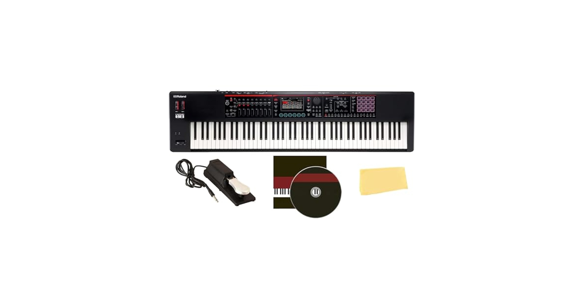 Roland FANTOM-08　Synthesizer Keyboard Roland FANTOM-08 88 Key Synthesizer - Merriam Music